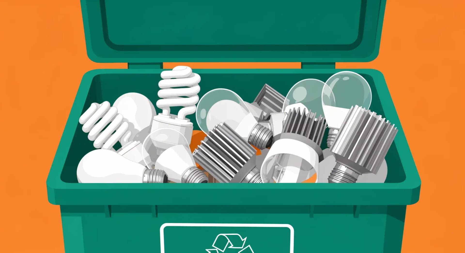 LED contre fluocompacte : la durée de vie sous le capot