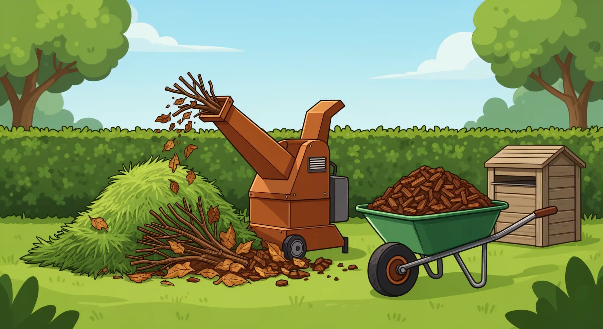 Déchets verts de jardin : le guide pour les valoriser
