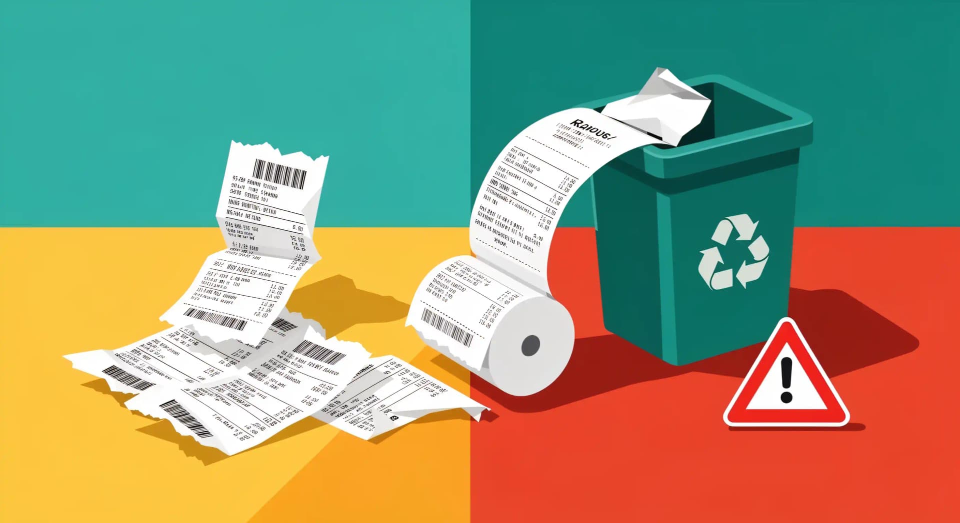 Tickets de caisse : faut-il vraiment les mettre au tri ?