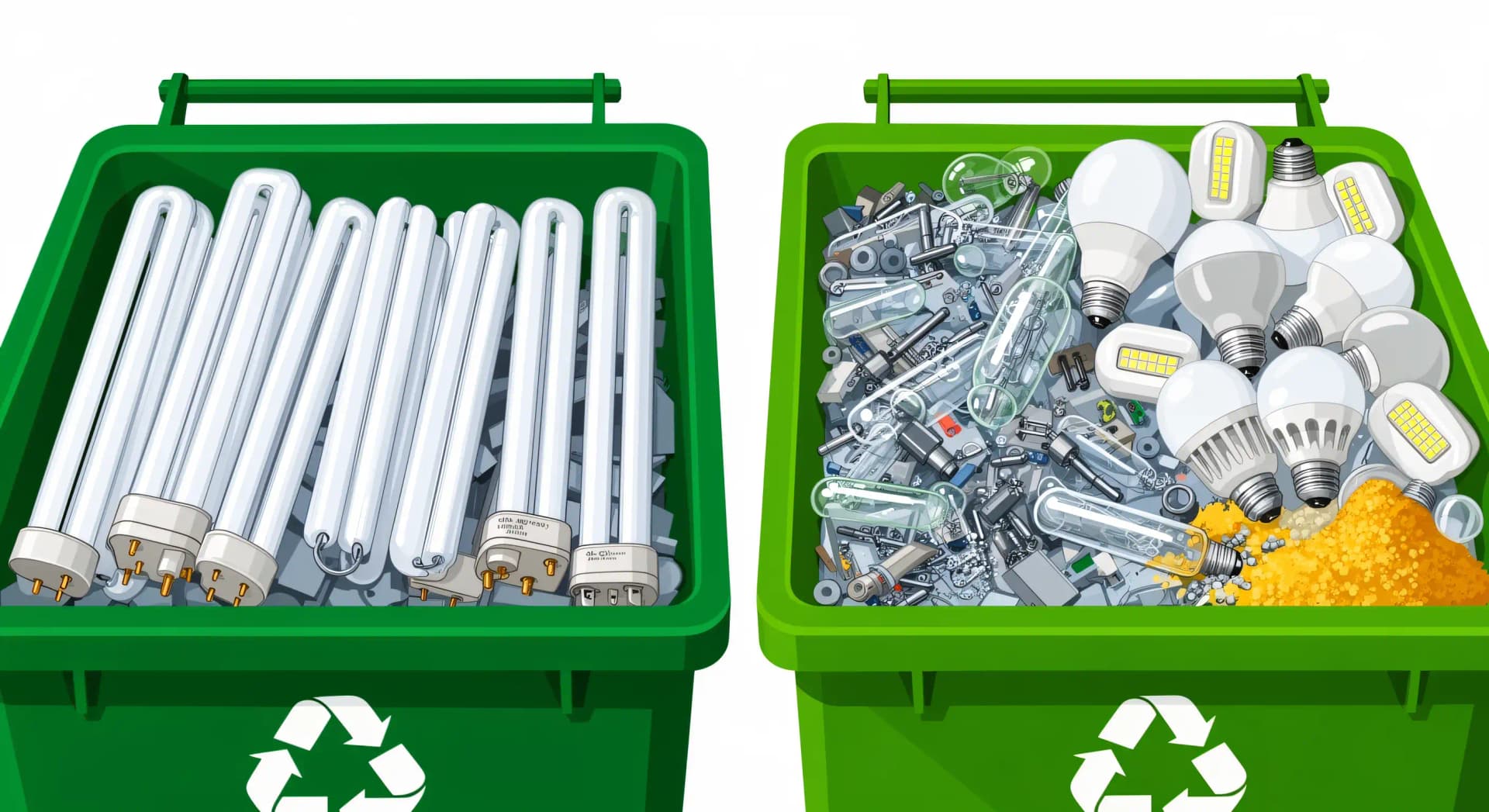 Recyclage des lampes : le système que la LED dérègle