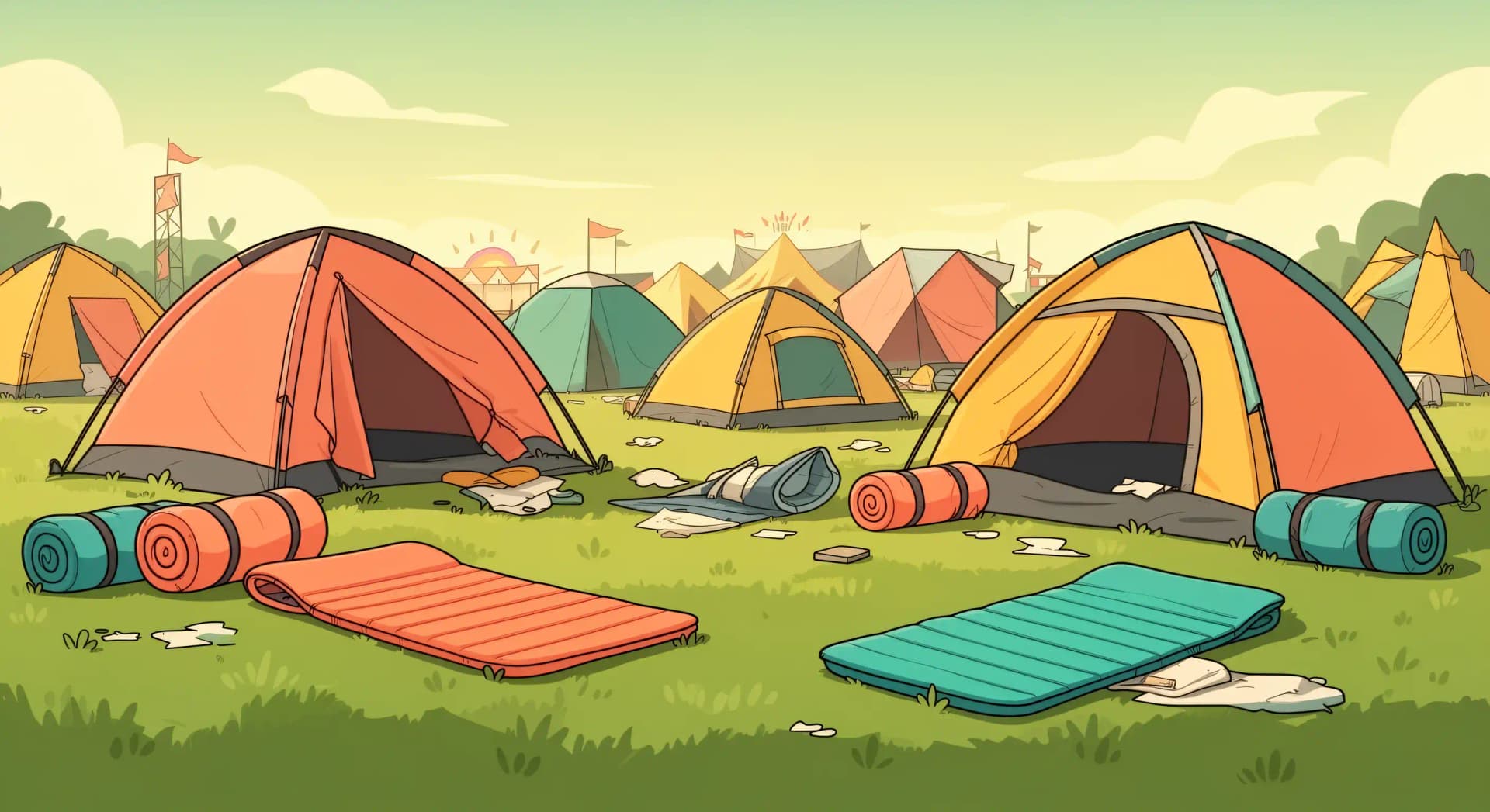 Tentes de festival: la filière fantôme de l'été 2026